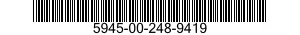 5945-00-248-9419 RELAY,ELECTROMAGNETIC 5945002489419 002489419