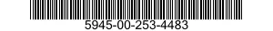 5945-00-253-4483 RELAY,MOTOR DRIVEN 5945002534483 002534483