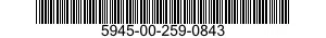 5945-00-259-0843 RELAY,ROTARY 5945002590843 002590843