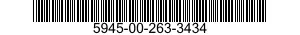 5945-00-263-3434  5945002633434 002633434