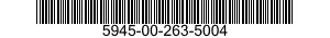 5945-00-263-5004 SPRING,HELICAL,COMPRESSION 5945002635004 002635004