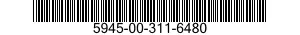 5945-00-311-6480 RELAY,ELECTROMAGNETIC 5945003116480 003116480