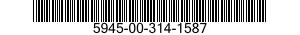 5945-00-314-1587  5945003141587 003141587