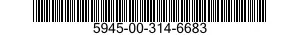 5945-00-314-6683  5945003146683 003146683