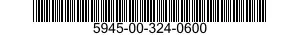 5945-00-324-0600  5945003240600 003240600