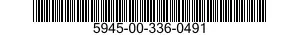 5945-00-336-0491  5945003360491 003360491