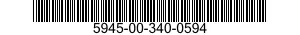 5945-00-340-0594  5945003400594 003400594