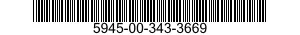 5945-00-343-3669  5945003433669 003433669