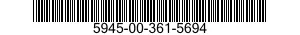5945-00-361-5694  5945003615694 003615694