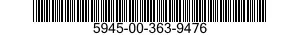 5945-00-363-9476  5945003639476 003639476