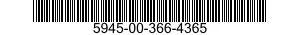 5945-00-366-4365  5945003664365 003664365