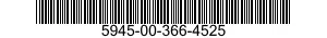 5945-00-366-4525  5945003664525 003664525