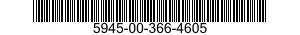 5945-00-366-4605  5945003664605 003664605