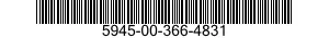 5945-00-366-4831  5945003664831 003664831