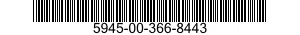 5945-00-366-8443  5945003668443 003668443