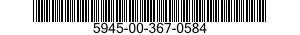 5945-00-367-0584  5945003670584 003670584