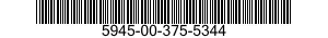 5945-00-375-5344 RELAY 5945003755344 003755344