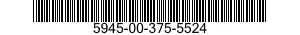 5945-00-375-5524  5945003755524 003755524