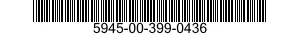 5945-00-399-0436  5945003990436 003990436