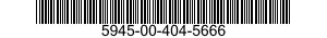 5945-00-404-5666 RELAY 5945004045666 004045666
