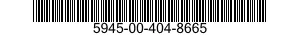 5945-00-404-8665 RELAY,ELECTROMAGNETIC 5945004048665 004048665