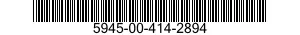 5945-00-414-2894  5945004142894 004142894