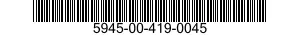 5945-00-419-0045  5945004190045 004190045