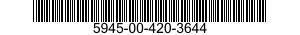 5945-00-420-3644  5945004203644 004203644