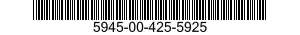 5945-00-425-5925 RELAY,REMOTE 5945004255925 004255925