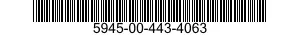 5945-00-443-4063  5945004434063 004434063