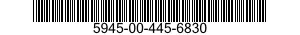 5945-00-445-6830  5945004456830 004456830