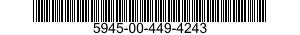 5945-00-449-4243 RELAY TIMING 5945004494243 004494243
