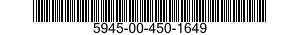 5945-00-450-1649 RELAY,ELECTROMAGNETIC 5945004501649 004501649
