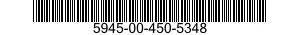 5945-00-450-5348 RELAY,ELECTROMAGNETIC 5945004505348 004505348