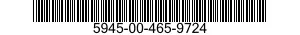 5945-00-465-9724 RELAY,ELECTROMAGNETIC 5945004659724 004659724