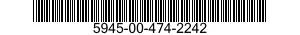 5945-00-474-2242 RELAY,ELECTROMAGNETIC 5945004742242 004742242