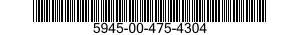 5945-00-475-4304  5945004754304 004754304