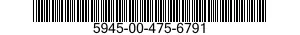 5945-00-475-6791  5945004756791 004756791