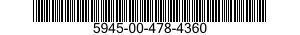5945-00-478-4360  5945004784360 004784360