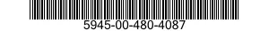 5945-00-480-4087 RELAY,ELECTROMAGNETIC 5945004804087 004804087