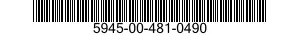 5945-00-481-0490  5945004810490 004810490