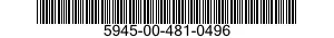 5945-00-481-0496  5945004810496 004810496
