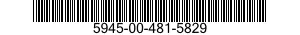 5945-00-481-5829  5945004815829 004815829