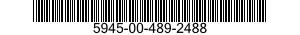 5945-00-489-2488 RELAY,ELECTROMAGNETIC 5945004892488 004892488