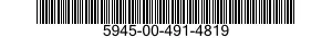 5945-00-491-4819 RELAY,ELECTROMAGNETIC 5945004914819 004914819