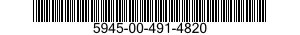 5945-00-491-4820 RELAY,ELECTROMAGNETIC 5945004914820 004914820