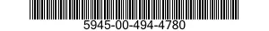 5945-00-494-4780 RELAY,ARMATURE 5945004944780 004944780