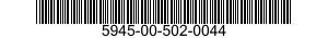 5945-00-502-0044  5945005020044 005020044