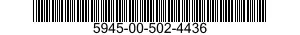 5945-00-502-4436  5945005024436 005024436