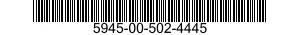 5945-00-502-4445  5945005024445 005024445